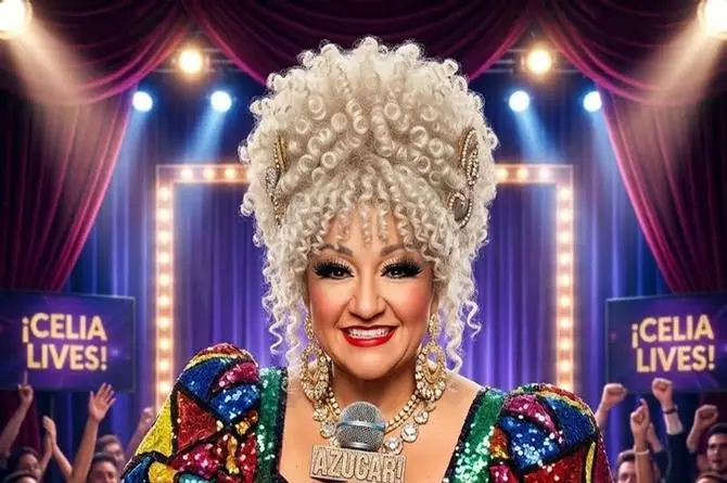 ¿La Machis será Celia Cruz? ¡Azúuuucar! 